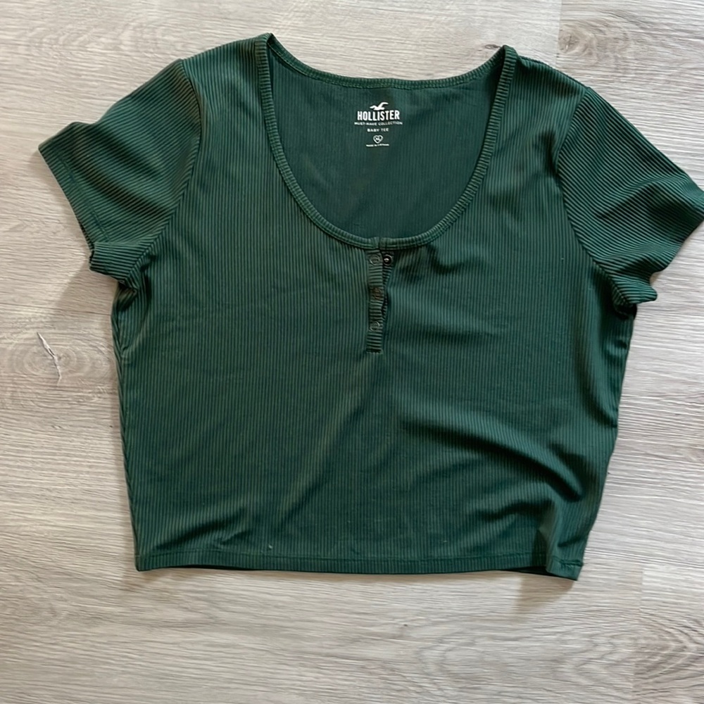Hollister ribbed baby tee